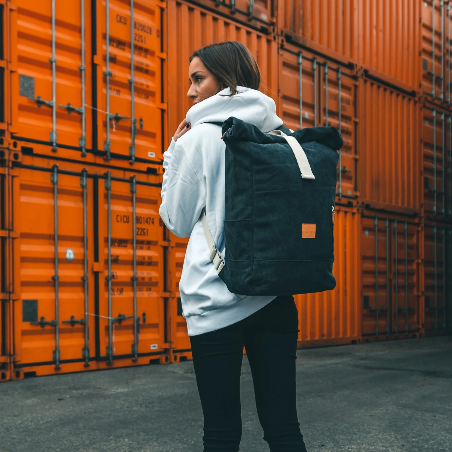 Rolltop Rucksack "Adam Large" - Image 15