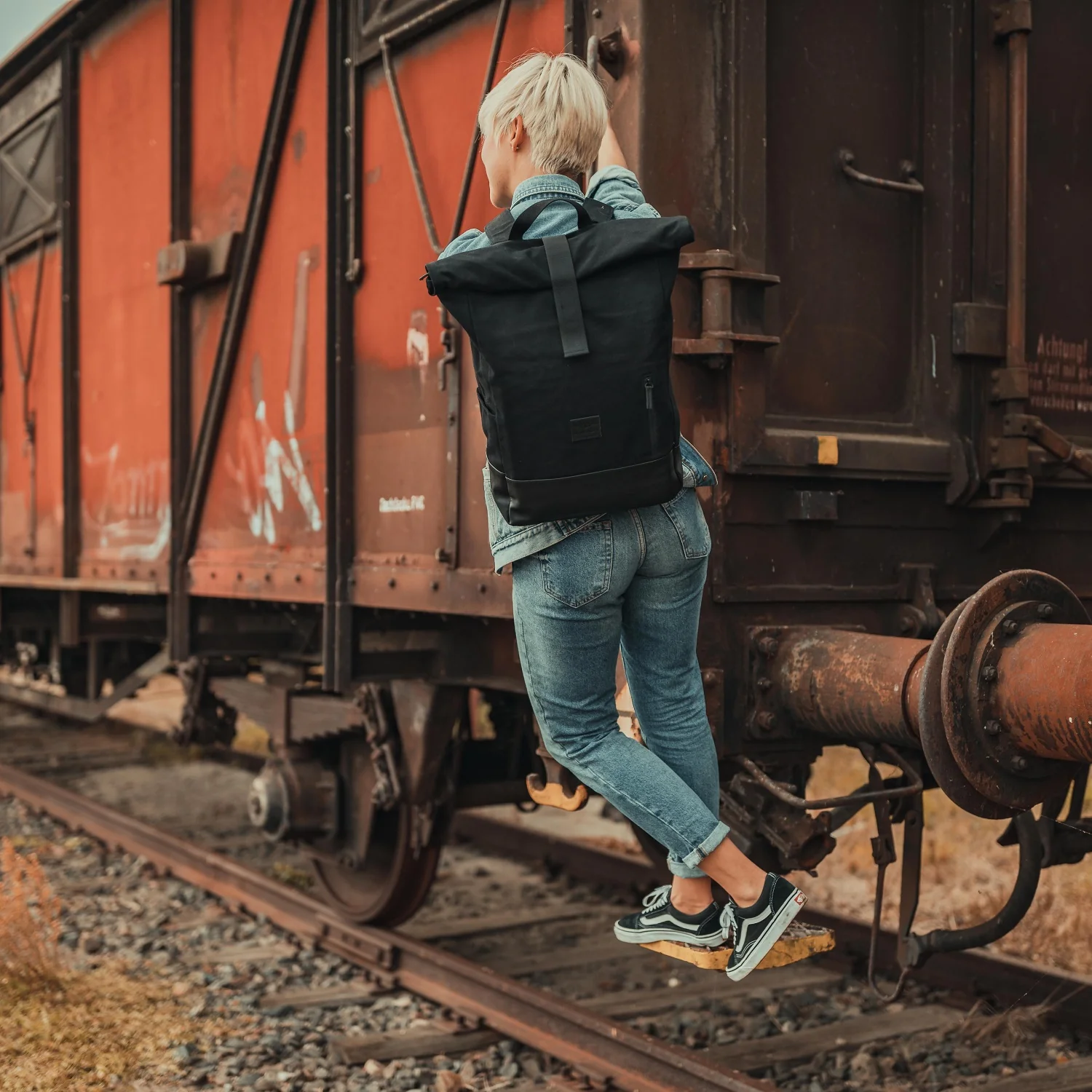 Rolltop Rucksack "Adam Large" - Image 6