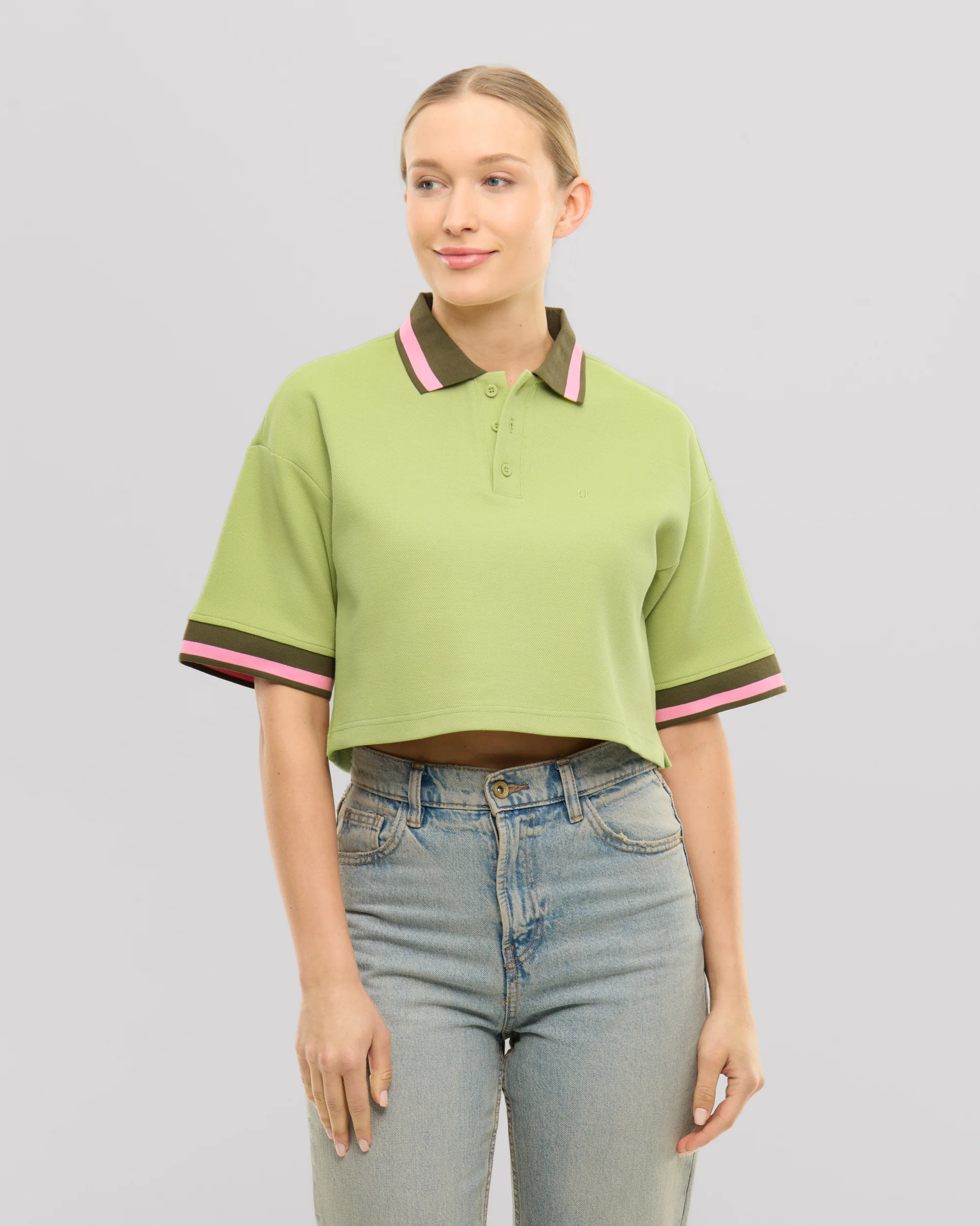 Cropped Poloshirt "Abbie" - Image 13