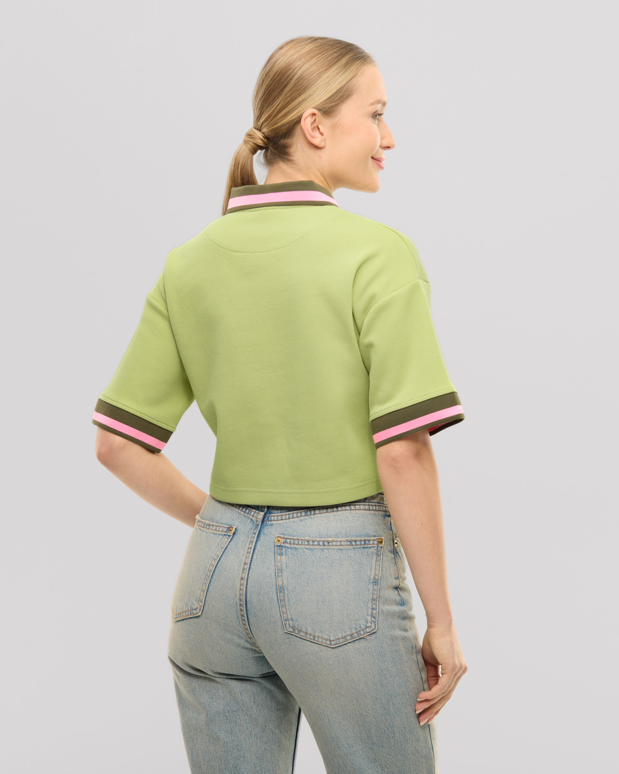 Cropped Poloshirt "Abbie" - Image 14