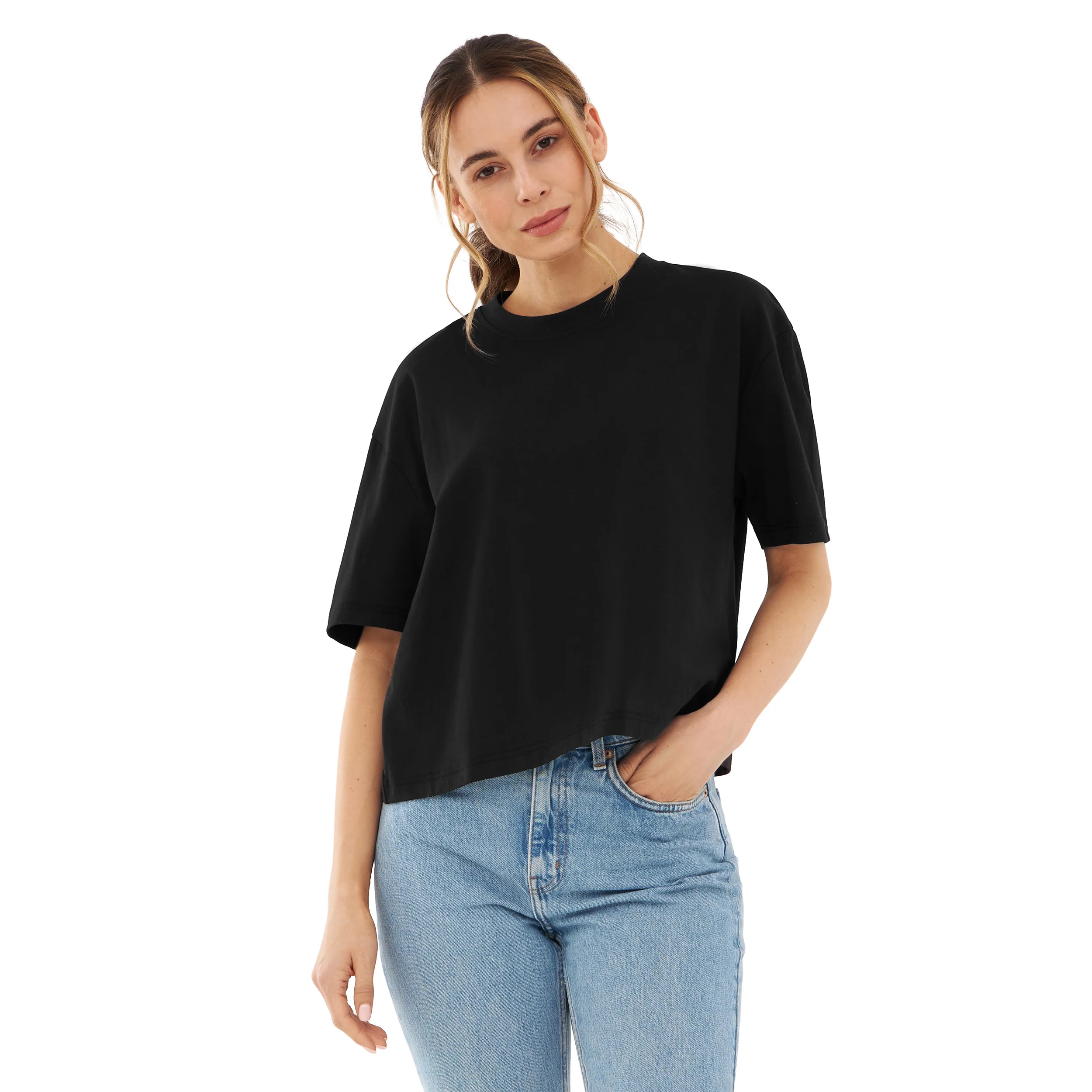 Cropped T-Shirt "Zoey" - Image 17