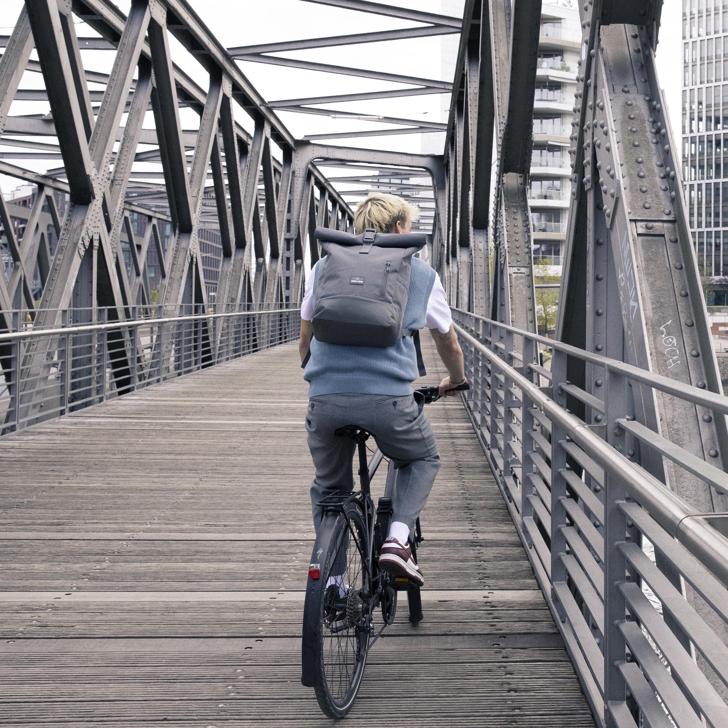 Rolltop Rucksack "Robin Medium" Bike - Image 24