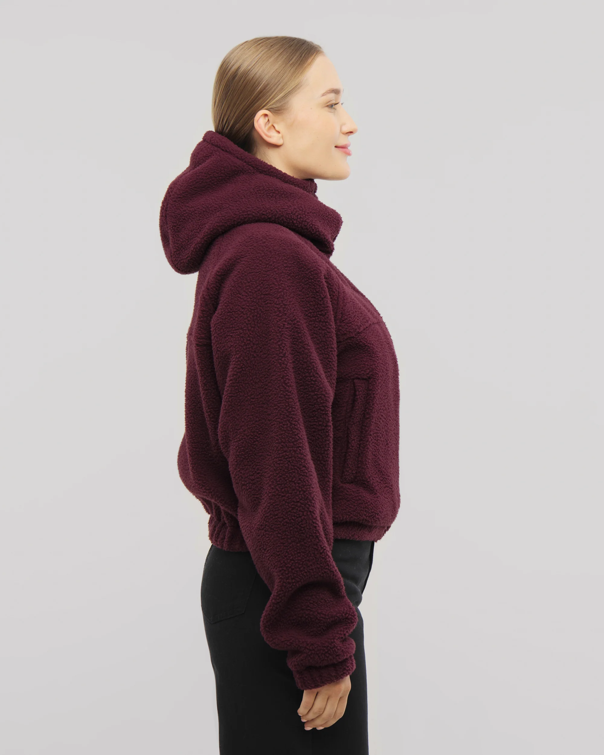 Cropped Fleecejacke "Nova" - Image 3