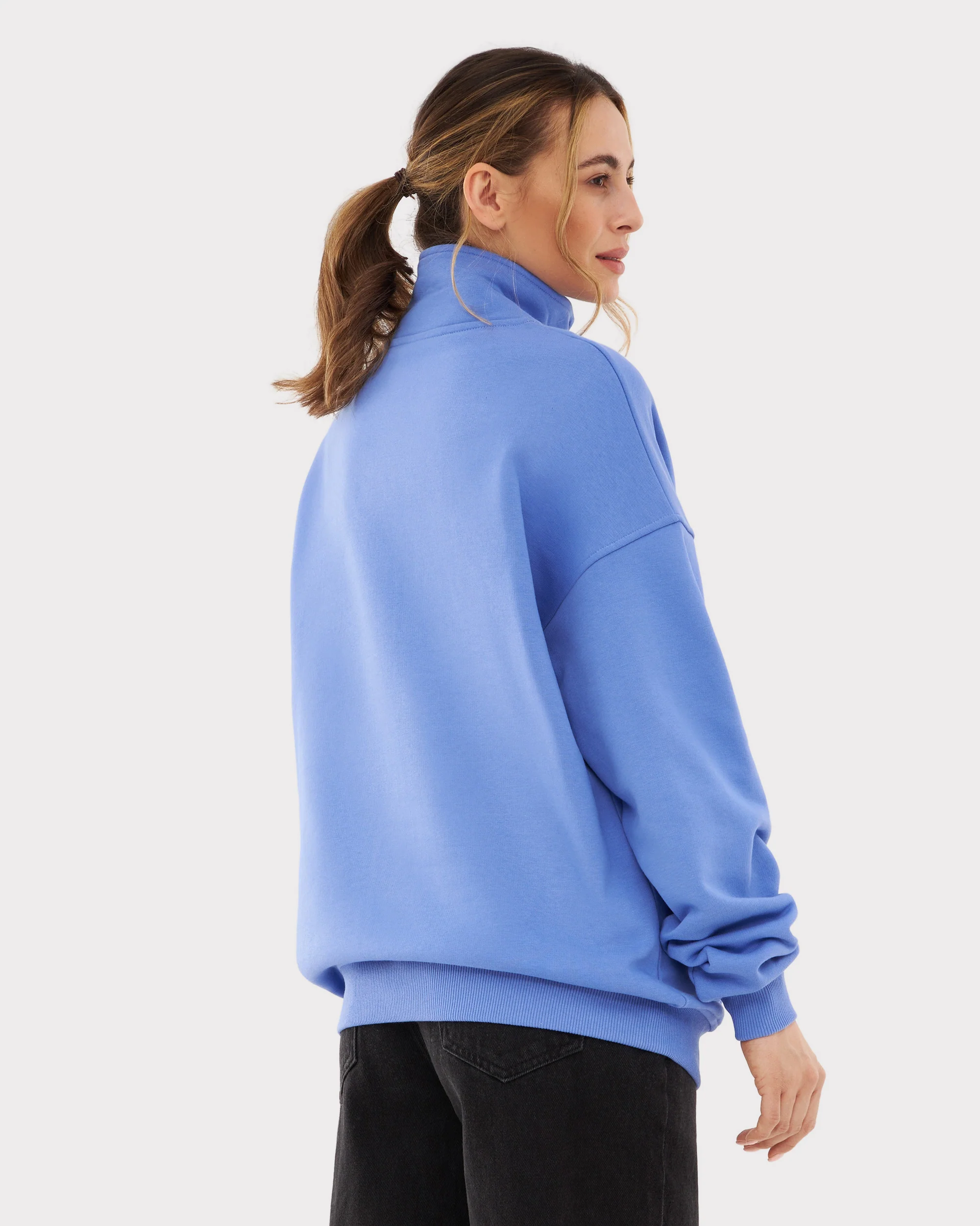 Half Zip Sweatshirt "Cooper" - Image 11