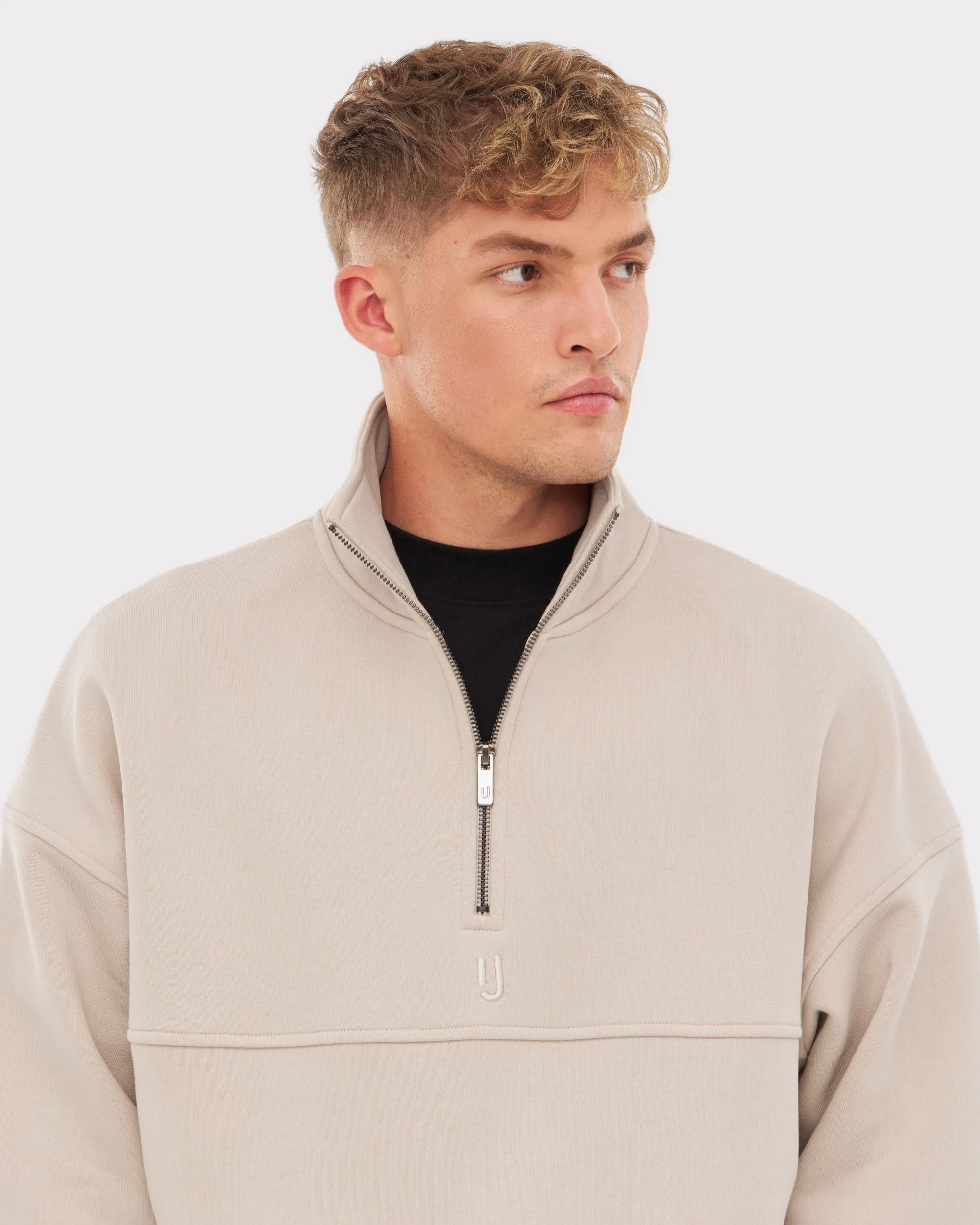 Half Zip Sweatshirt "Cooper" - Image 17