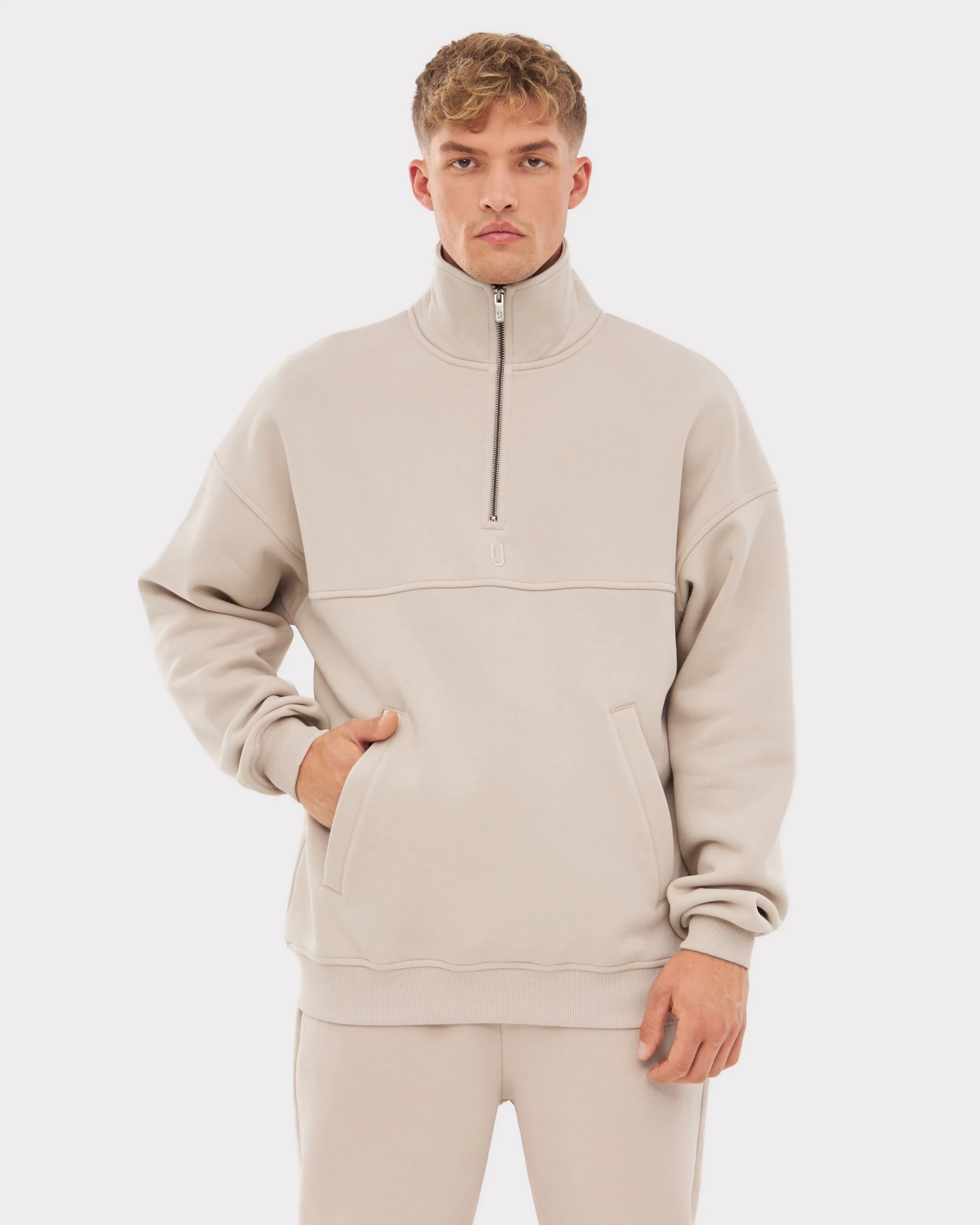 Half Zip Sweatshirt "Cooper" - Image 3