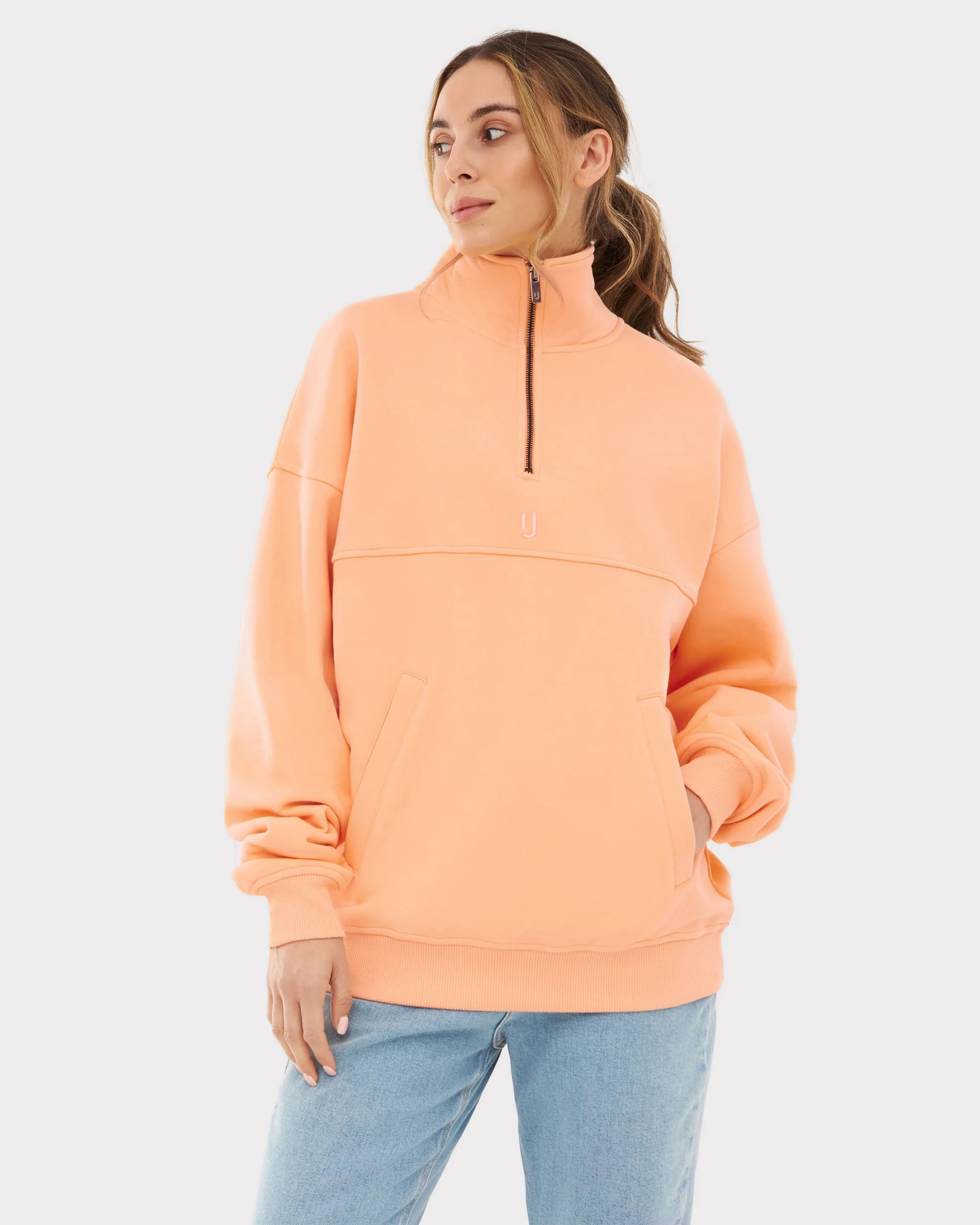 Half Zip Sweatshirt "Cooper" - Image 30