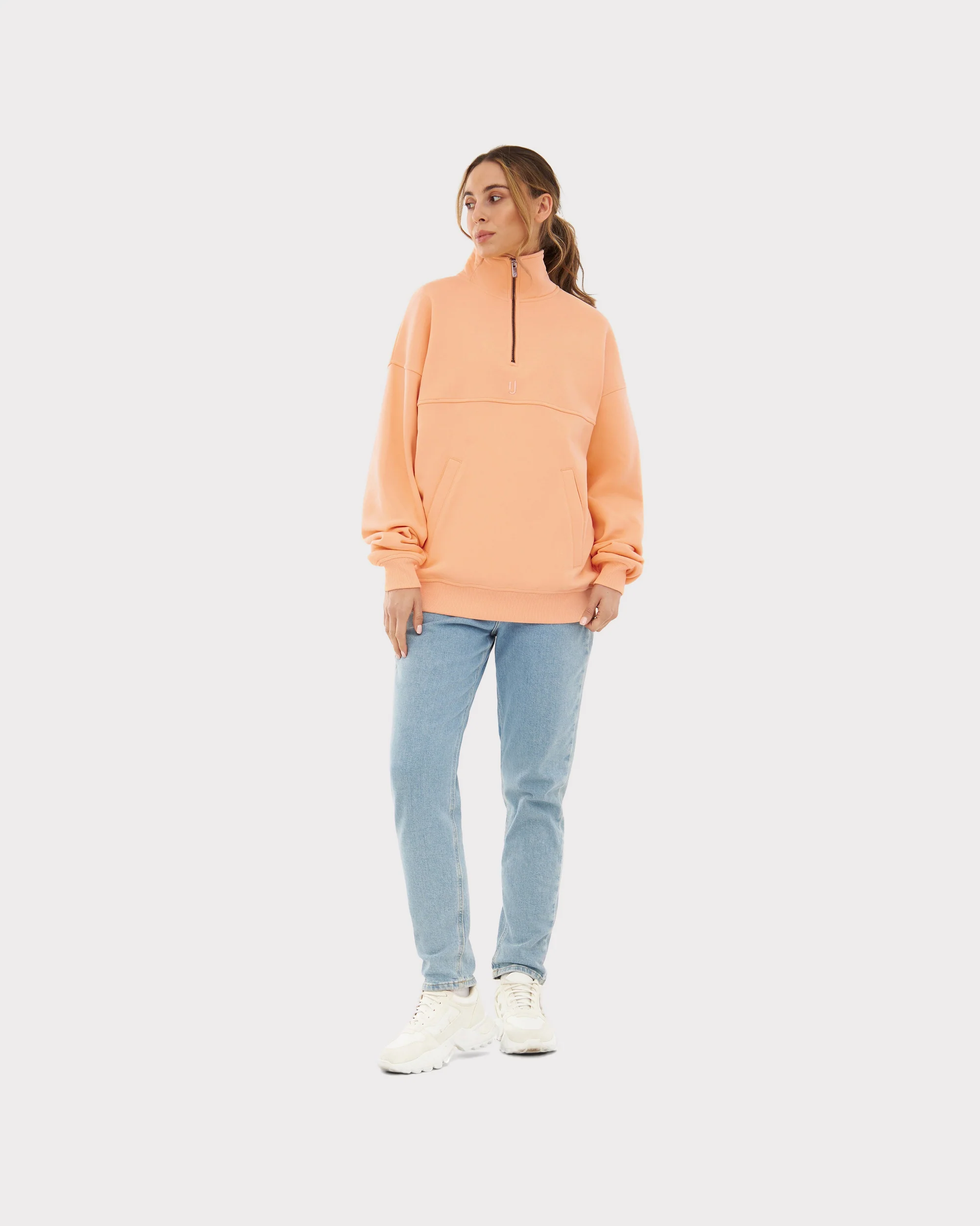 Half Zip Sweatshirt "Cooper" - Image 32