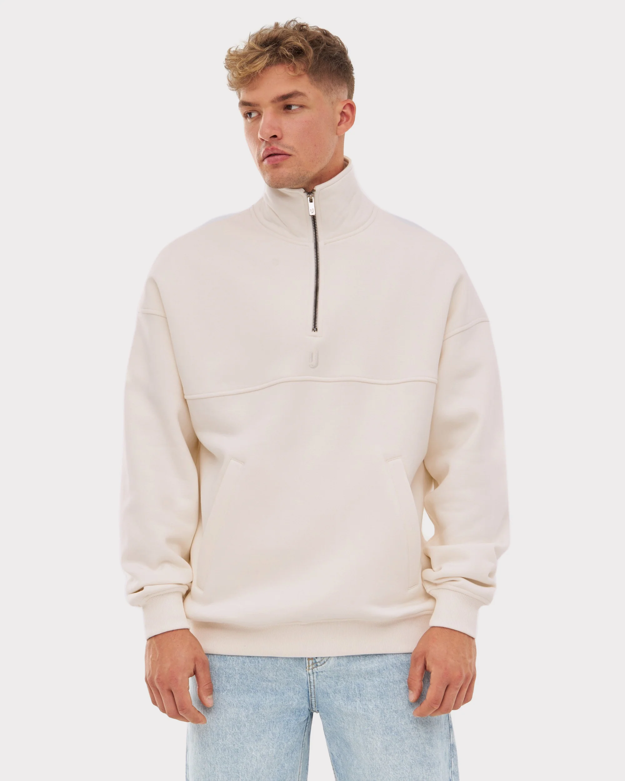 Half Zip Sweatshirt "Cooper" - Image 37