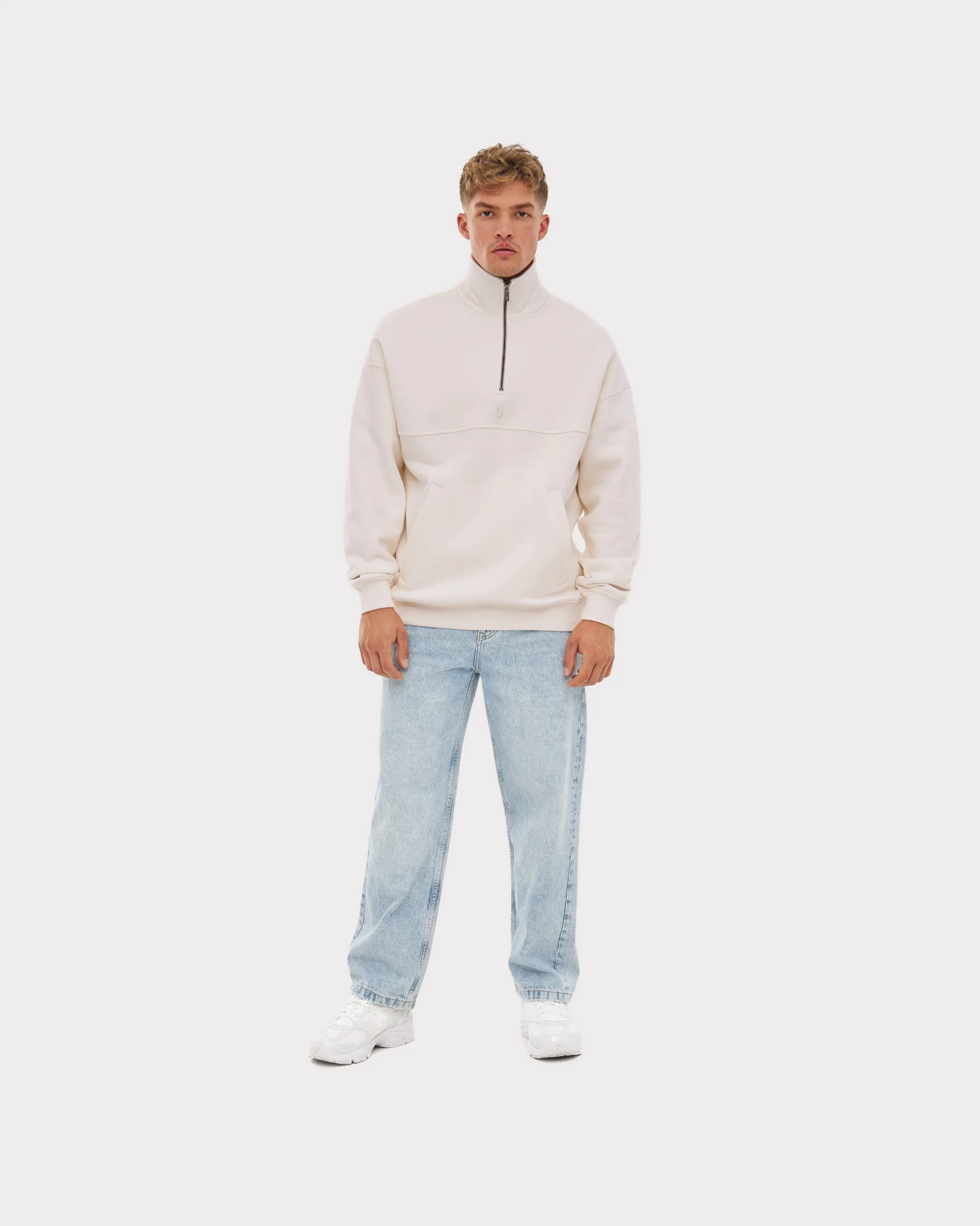 Half Zip Sweatshirt "Cooper" - Image 40