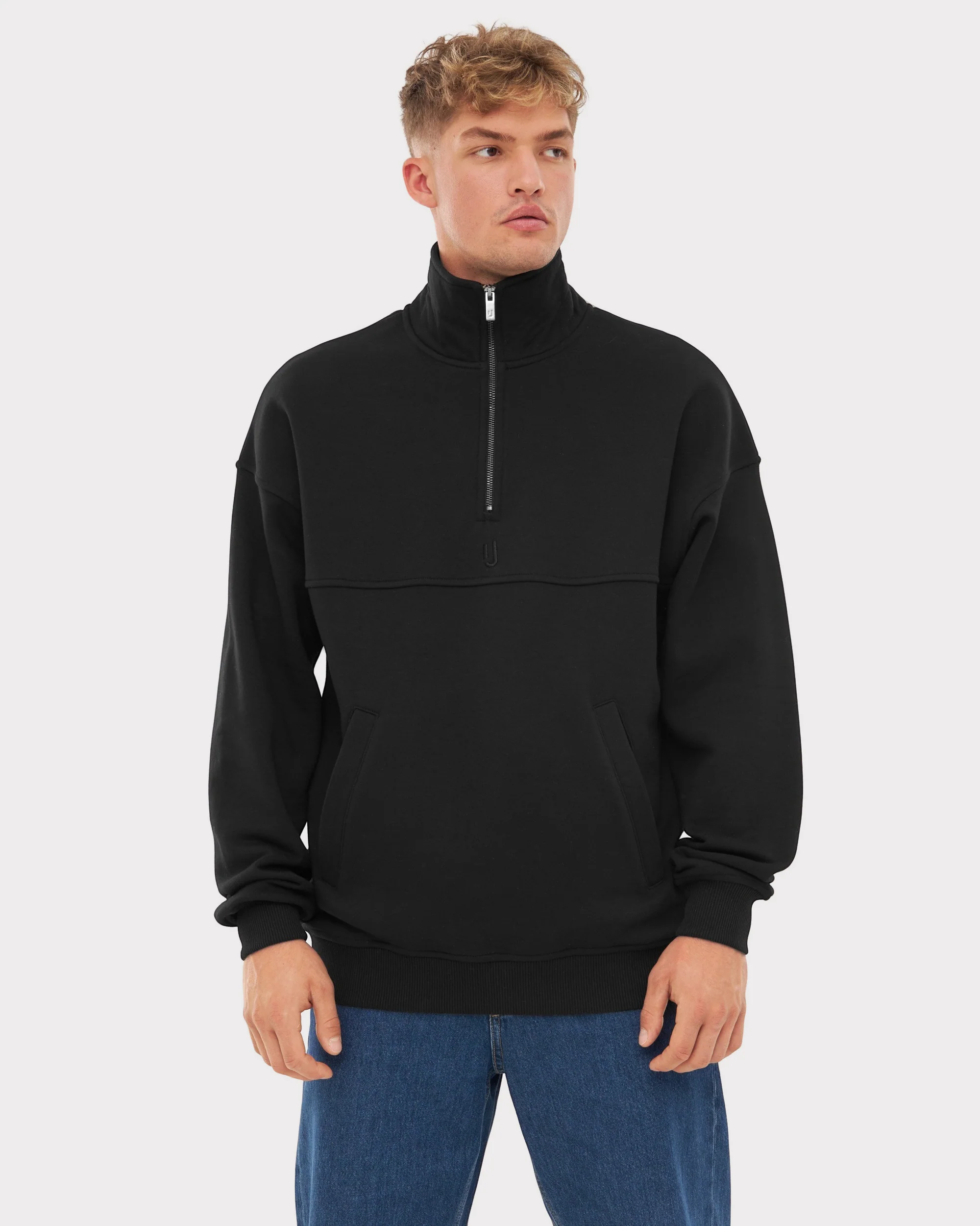 Half Zip Sweatshirt "Cooper" - Image 49