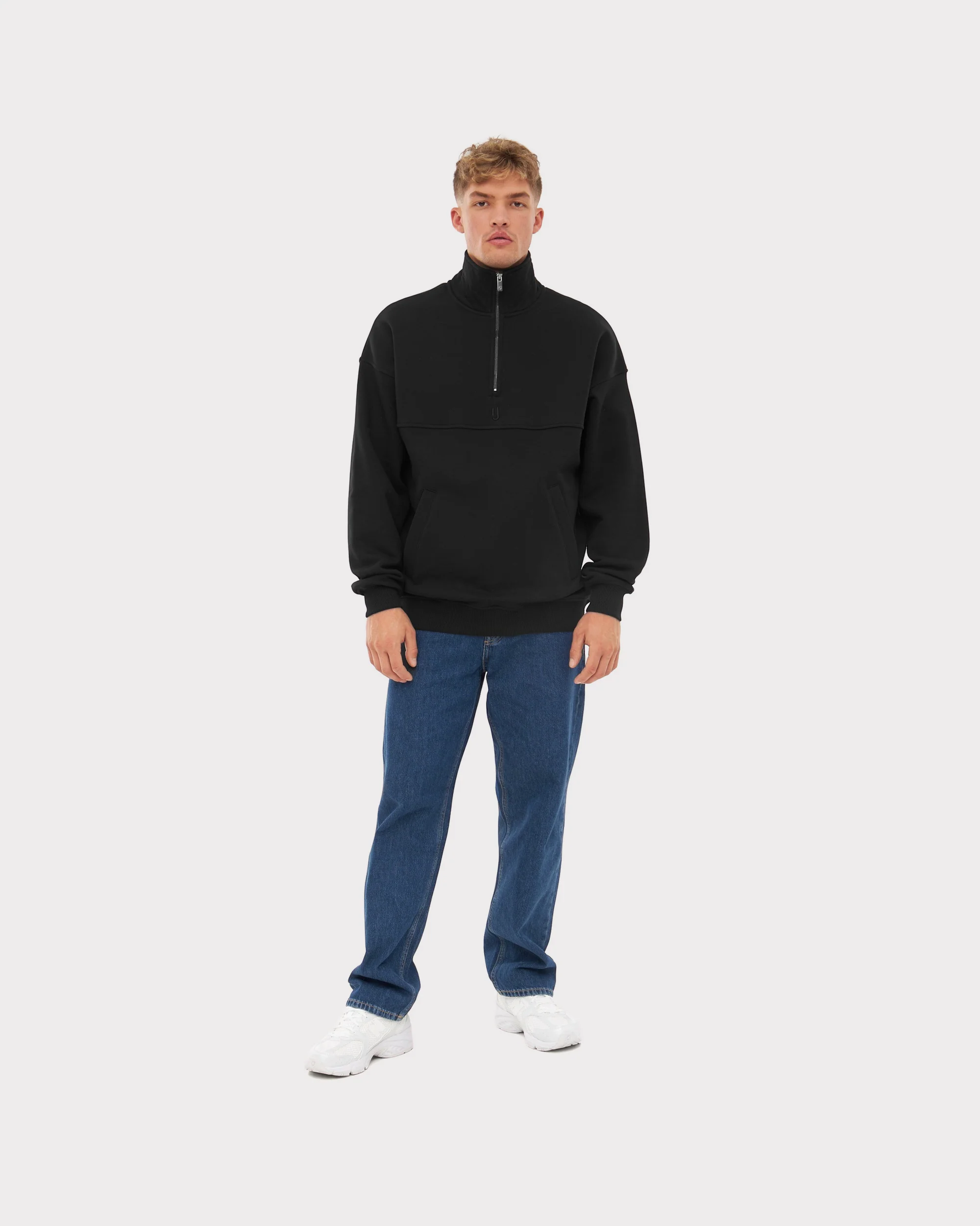 Half Zip Sweatshirt "Cooper" - Image 51