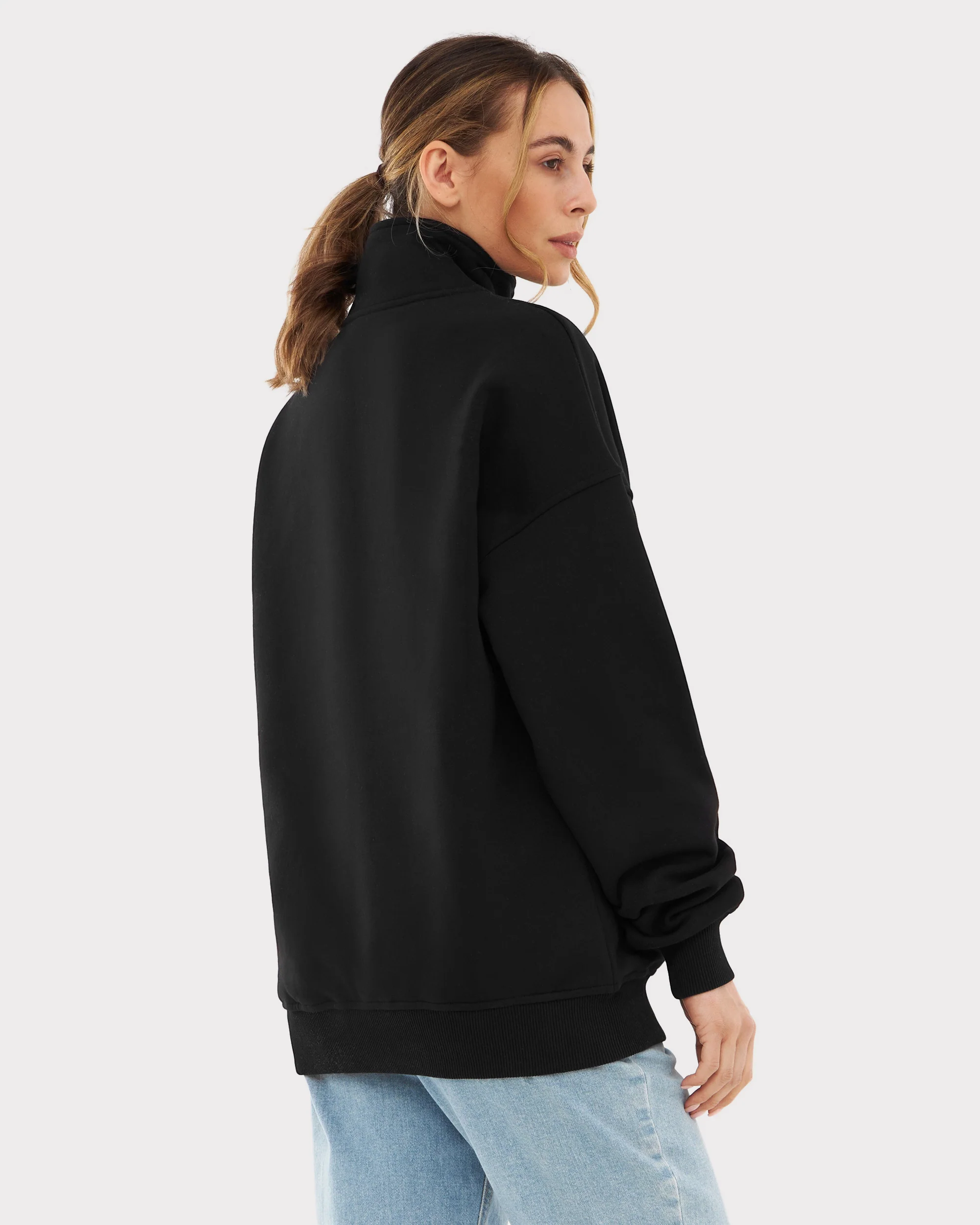 Half Zip Sweatshirt "Cooper" - Image 55