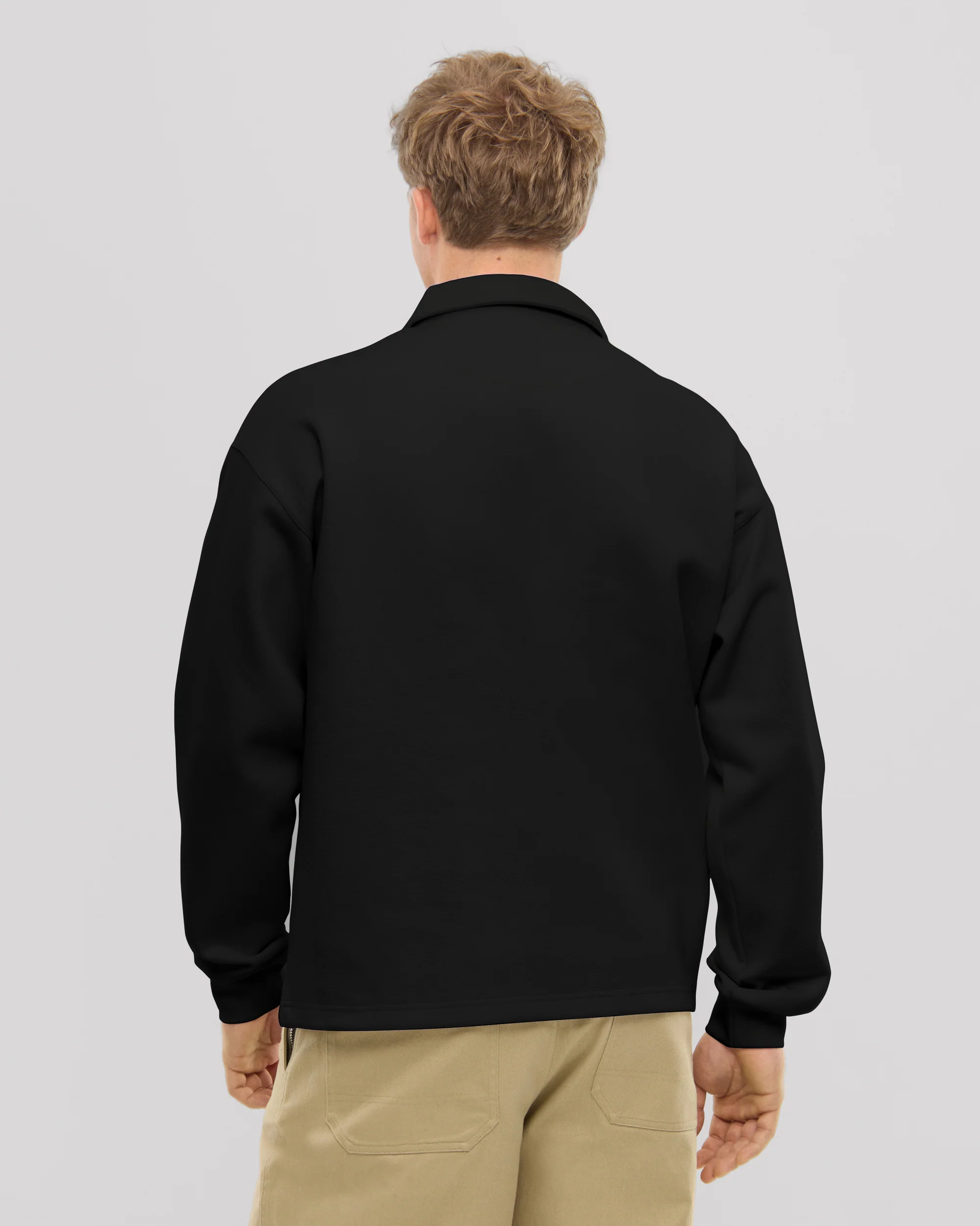 Longsleeve Poloshirt "Brandon" - Image 10