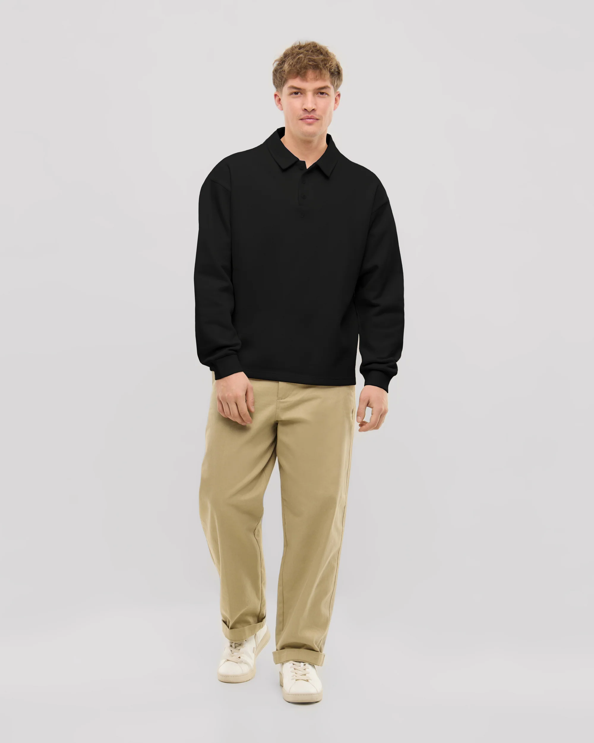 Longsleeve Poloshirt "Brandon" - Image 15