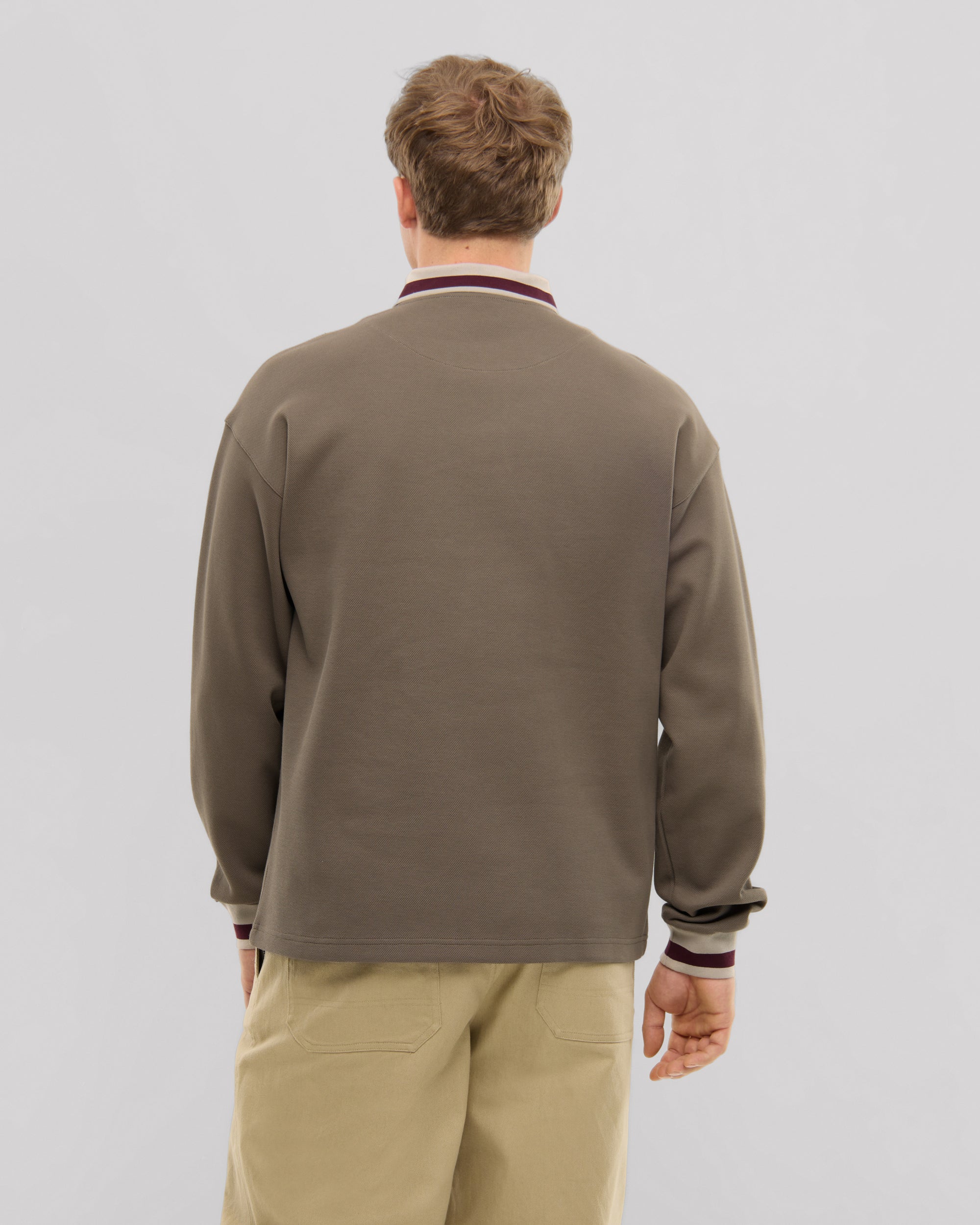 Longsleeve Poloshirt "Brandon" - Image 3