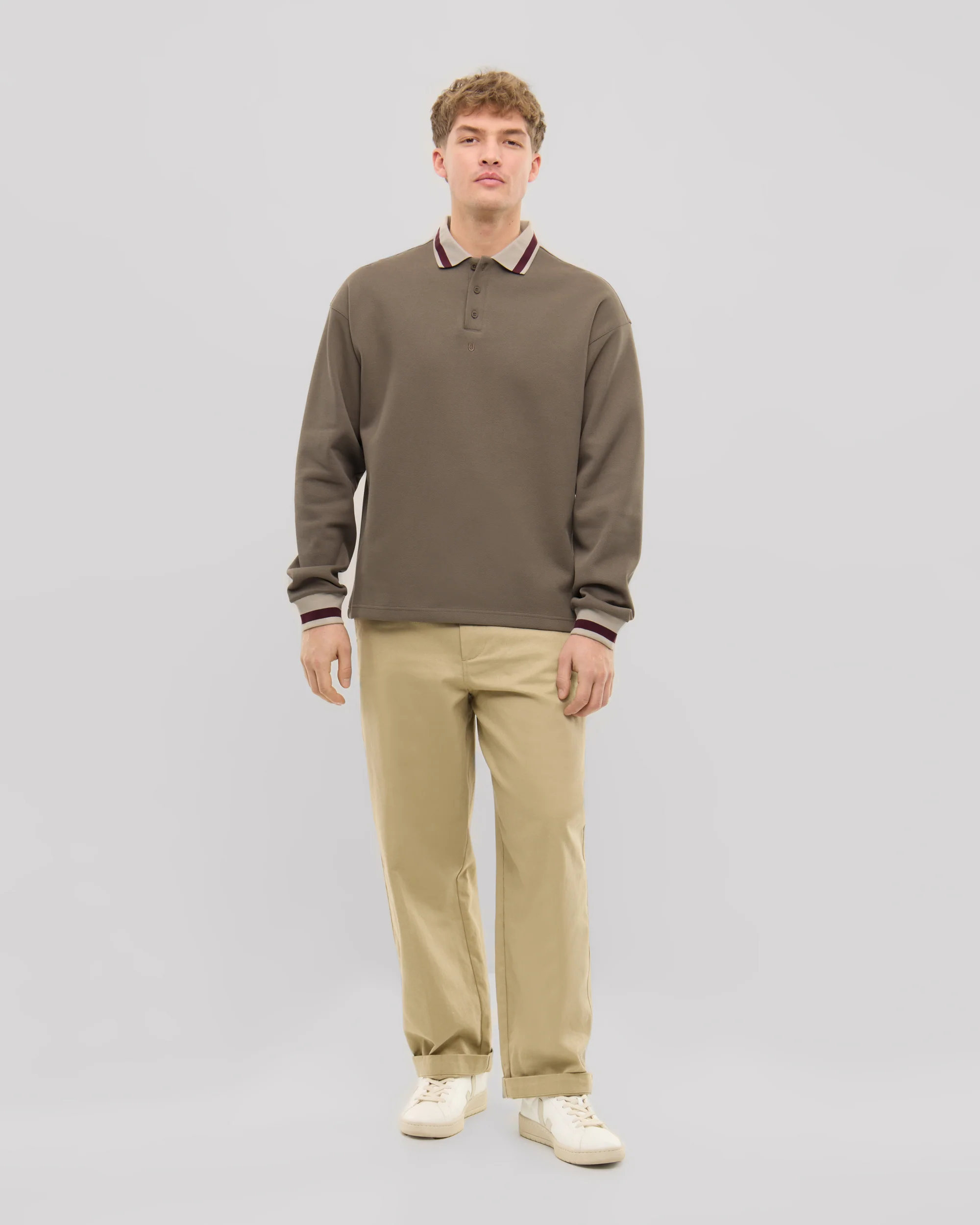 Longsleeve Poloshirt "Brandon" - Image 8