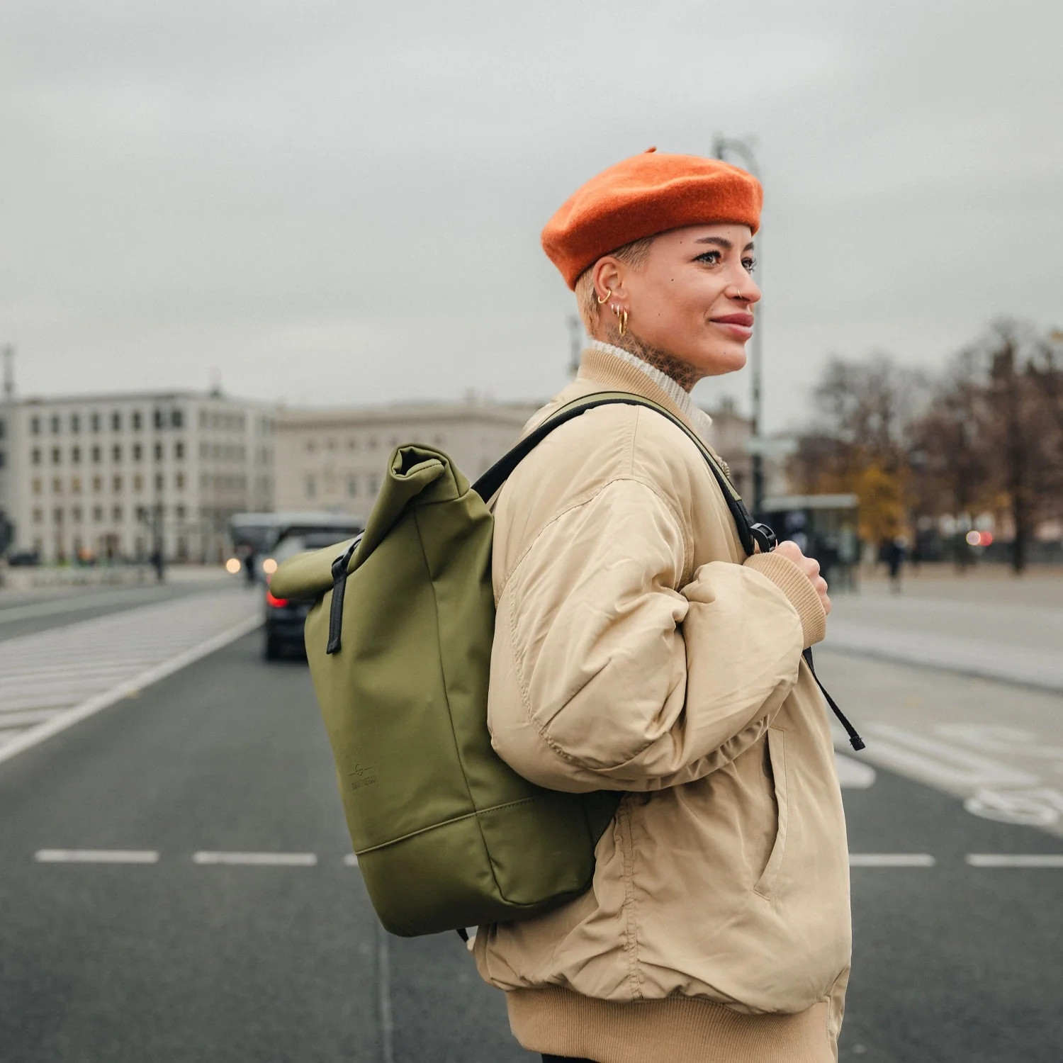 Rolltop Rucksack "Harvey Medium" - Image 25