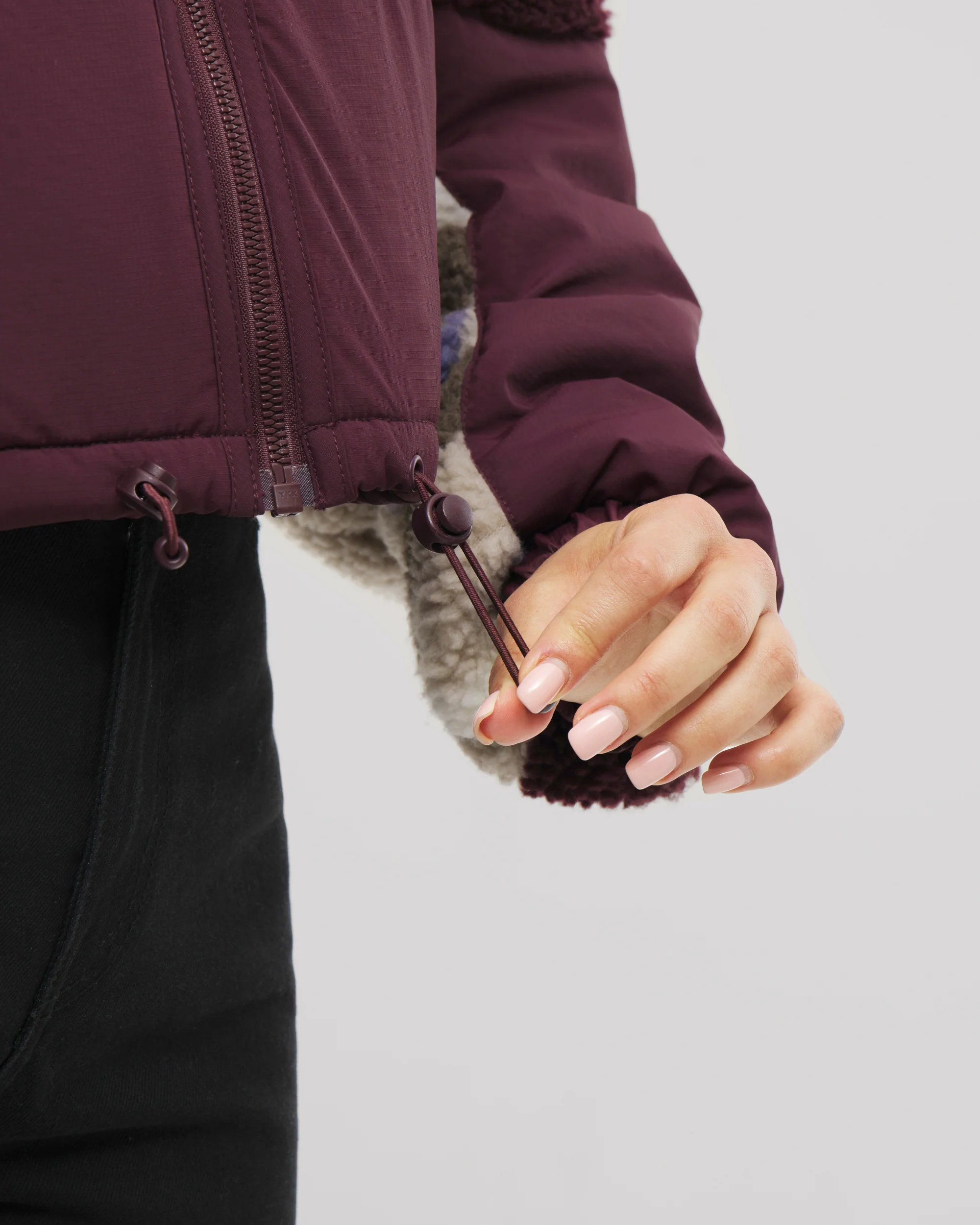 Cropped Teddy Fleecejacke "Carey" - Image 20