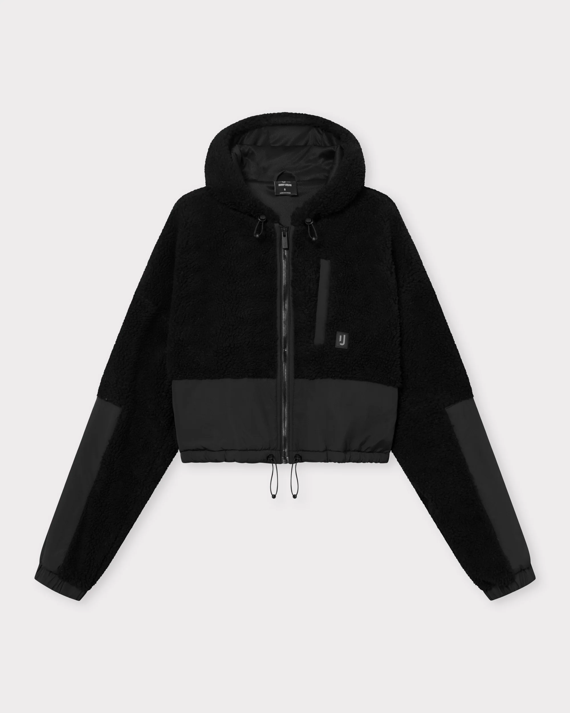 Cropped Teddy Fleecejacke "Carey" - Image 32