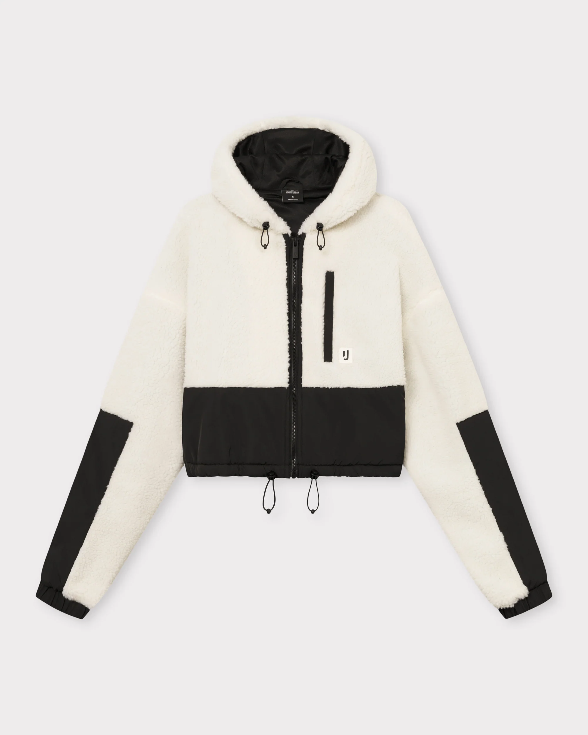 Cropped Teddy Fleecejacke "Carey" - Image 39